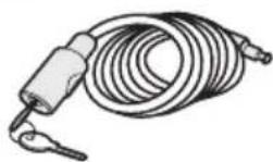 THULE Sport G2 Compact - Kabelschloss Locking wire - 5