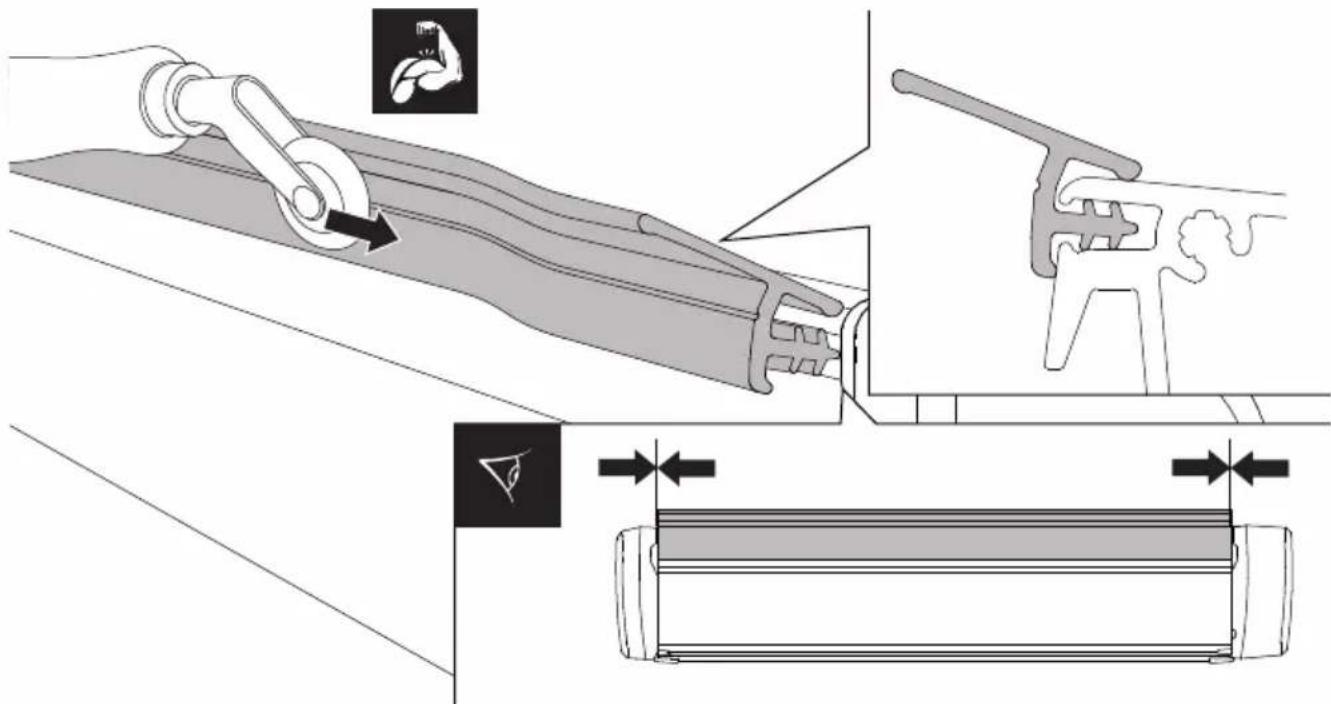 THULE HideAway - GUTTER INSTALLATION - 4