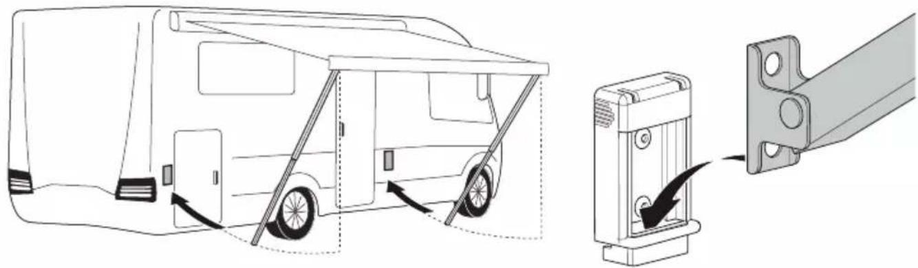 THULE HideAway - FOOT SUPPORT INSTALLATION - 16