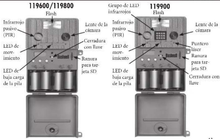 BUSHNELL TrailScout 119600 - 119900-Digital Trail Scout 2.1MP con visiOn nocturna - 4