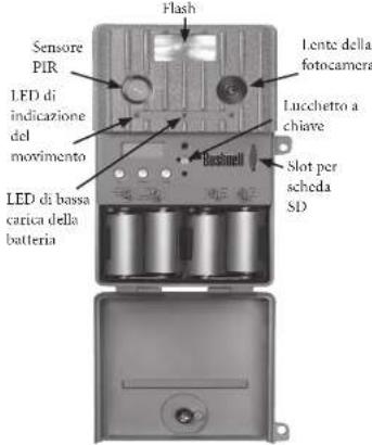 BUSHNELL TrailScout 119600 - 119900-Digital Trail Scout 2.1MP con sistema di visione notturna - 4