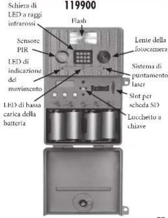 BUSHNELL TrailScout 119800 - 119900-Digital Trail Scout 2.1MP con sistema di visione notturna - 5