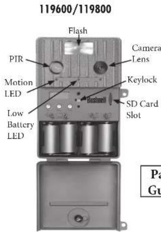 BUSHNELL TrailScout 119800 - 119900-Digital Trail Scout 2.1MP with Night Vision - 4