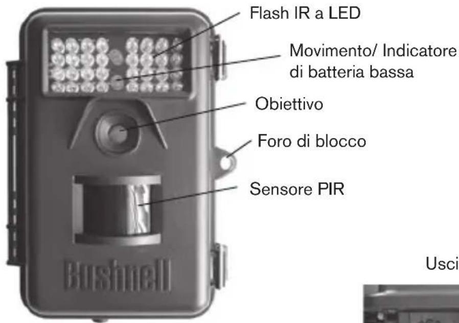 BUSHNELL Trophy Cam 119436 - VISTA FRONTALE - 2