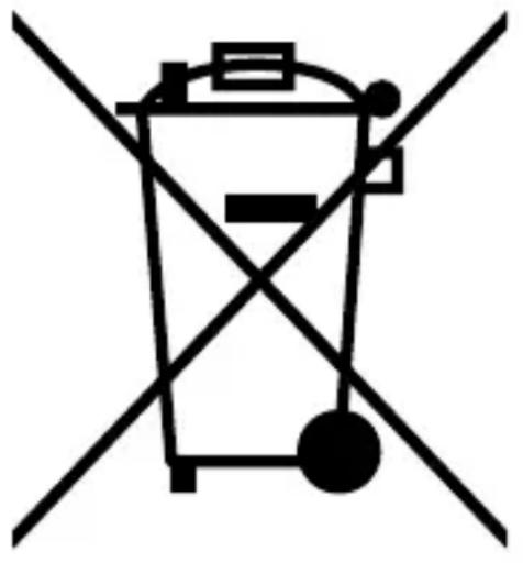 BUSHNELL Trophy Cam 119467 - Entsorgung von elektrischen und elektronischen Geräten - 1