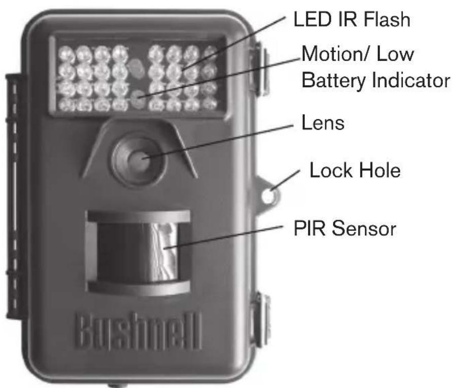 BUSHNELL Trophy Cam 119636 - PARTS AND CONTROLS - 3