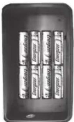 BUSHNELL Trophy Cam 119774 - Einlagen der Batterien - 1