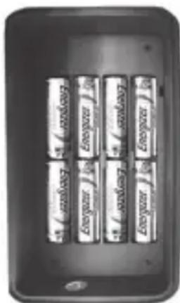 BUSHNELL Trophy Cam 119774 - INSTALLING THE BATTERIES AND SD CARD - 1