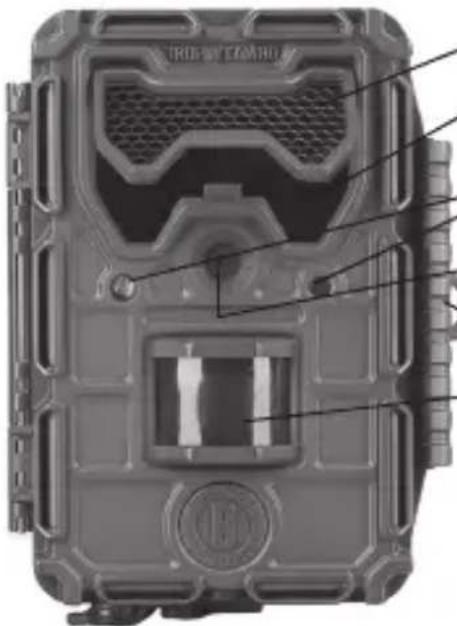 BUSHNELL Trophy Cam HD Agressor - VISTA FRONTAL - 2