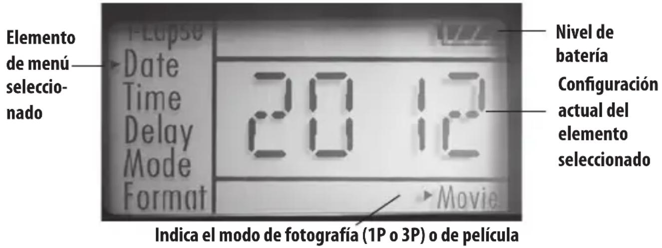 BUSHNELL X8 Trail Cam - USO DEI MENU DE CONFIGURación - 1