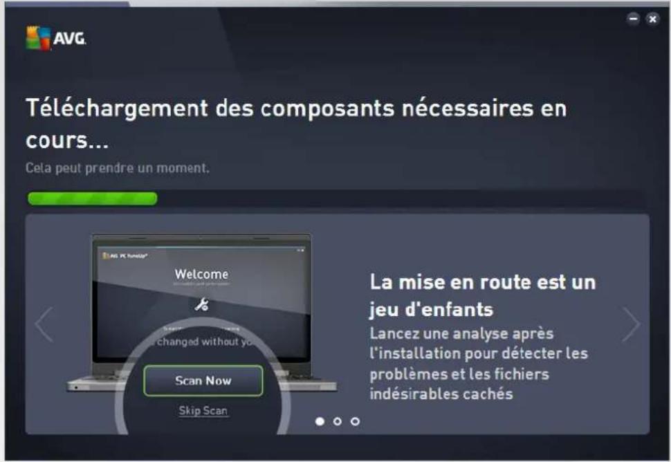 AVG PC TuneUp 2017 - Installation d'AVG PC TuneUp en cours... - 1