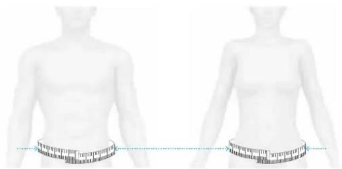 THULE Stir 28L - 测量臀部尺寸 - 1