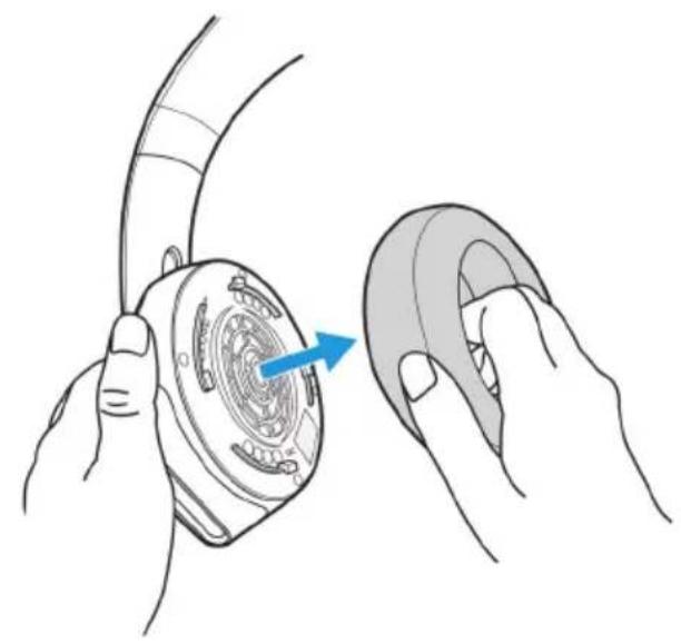 ALIENWARE 310H - Remplacer les coussinets d'oreilles - 2