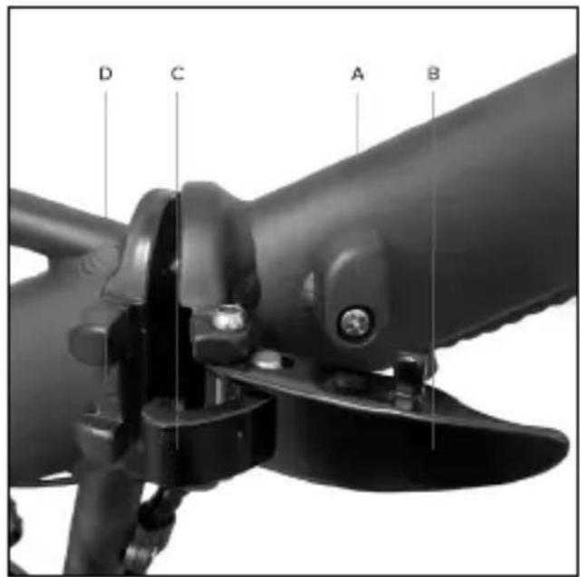 Argento Bi Max - Ripiegamento della bicyclicletta a pedalata assistita - 6