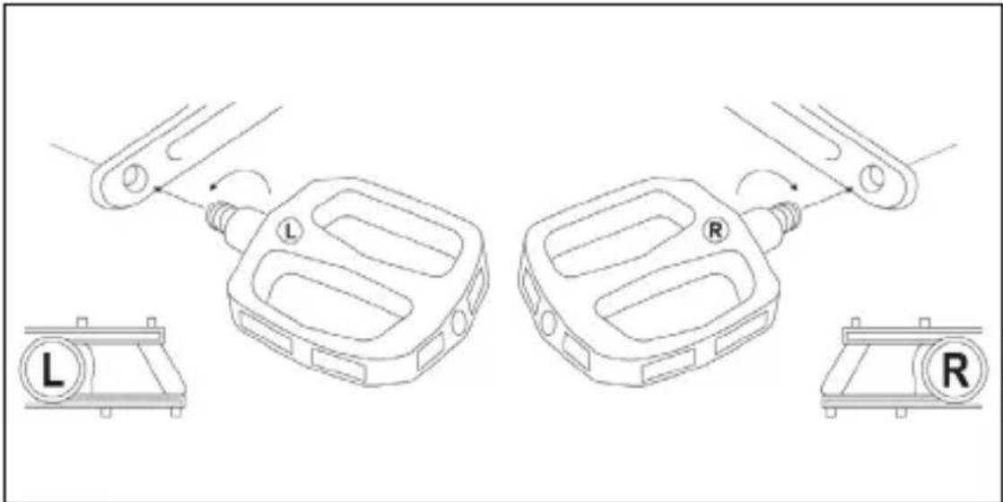 Argento Bi Max - Installation der Pedale - 1