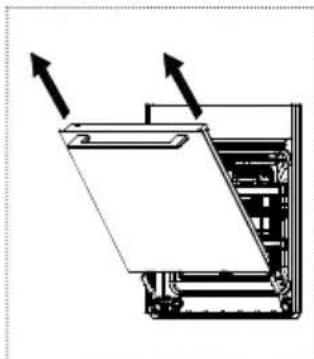 FRANKE MA 82 M SRF - Rimozione della porta del forno - 4