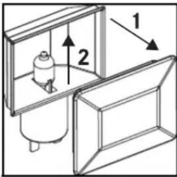 FRANKE MA 82 M SRF - Substituir a luz doorno - 1