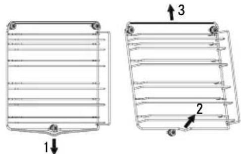 FRANKE MA 82 M SRF - Zijframes verwijderen - 1
