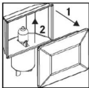 FRANKE MA 82 M SRF - Sustitución de la lámpara delorno - 1