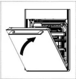 FRANKE MA 82 M SRF - Démontage de la porte du four - 3