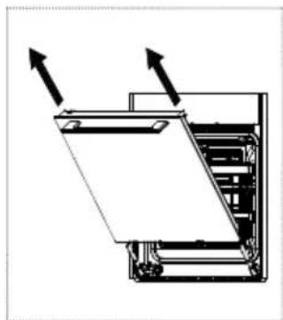 FRANKE MA 82 M SRF - Ofentür ausbauen - 4