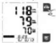 ARCHOS Blood Pressure Monitor - Mémorisation des enregistrements - 1