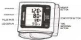 ARCHOS Blood Pressure Monitor - Composants du moniteur - 1