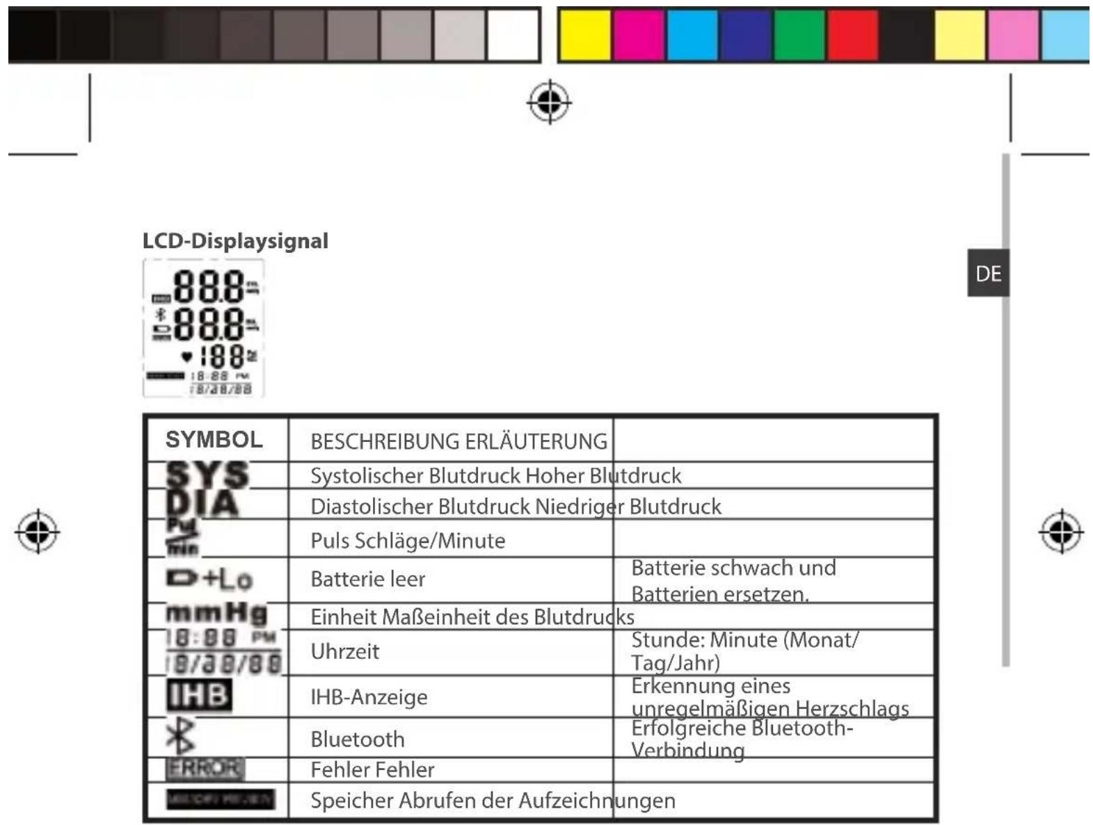 ARCHOS Blood Pressure Monitor - ACHTUNG - 8