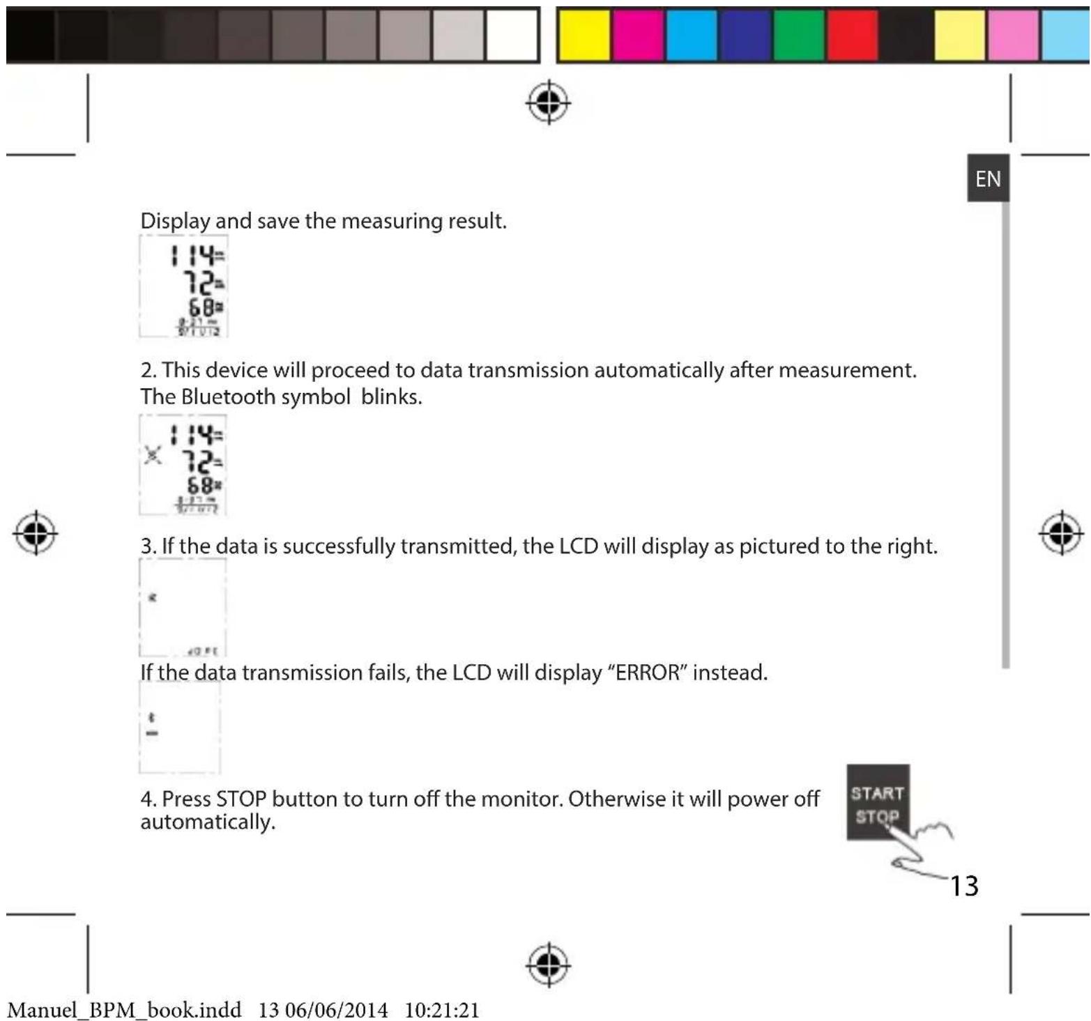ARCHOS Blood Pressure Monitor - MEASUREMENT - 5