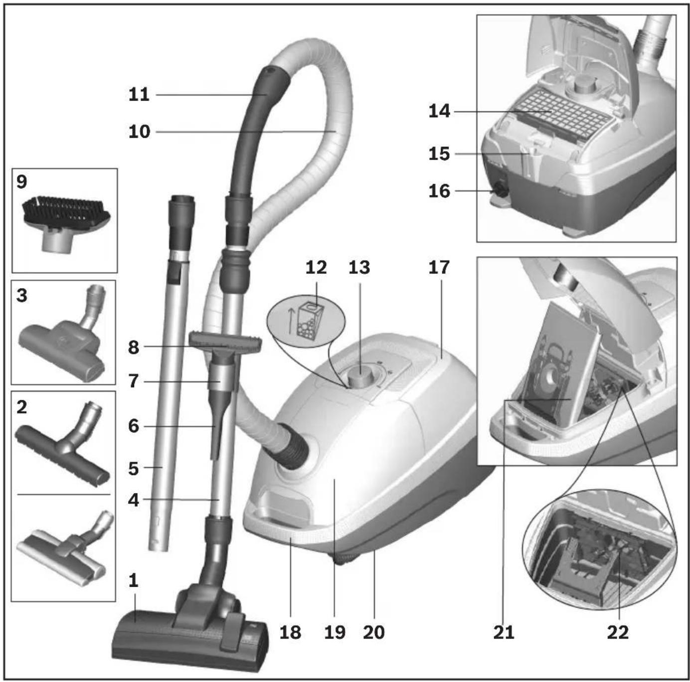 SIEMENS VSQ8SEN66B - Siemens-Electrogeräte GmbH - 1