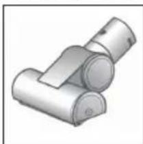 SIEMENS VSX4XTRM - A Szczotka TURBO-UNIVERSAL® do tapicerki VZ46001 - 1