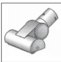 SIEMENS VSX4XTRM - A Escova TURBO-UNIVERSAL® para estofos VZ46001 - 1
