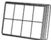 SIEMENS VSQ4G2130 - HEPA-Filter VZ54000 - 1