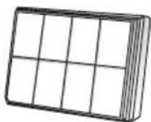 SIEMENS VSQ4G2130 - HEPA Filter VZ54000 - 1