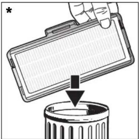SIEMENS VS07G1466 - Changement du filtré Hepa - 1
