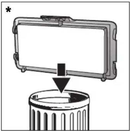 SIEMENS VS07G1466 - Micro-actiefkoolfilter verrangen - 1