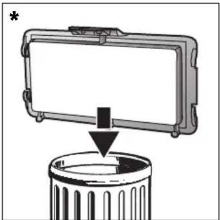 SIEMENS VS07G1466 - Sostituzione del microfiltro a carbone attivo - 1