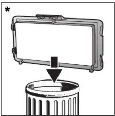 SIEMENS VS07G1466 - Remplacement du micro-filtre à charbon actif - 1