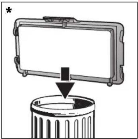 SIEMENS VS07G1466 - Sustitudon del microfiltro de carbono activo - 1