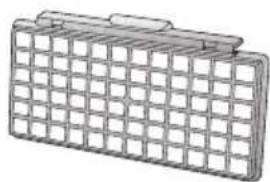 SIEMENS VSZ6GPX2 - HEPA-filter (klasse H12) VZ154HFB - 1