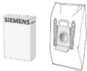 SIEMENS VSZ6GPX2 - Vaihtopölpussipakkaus - 1