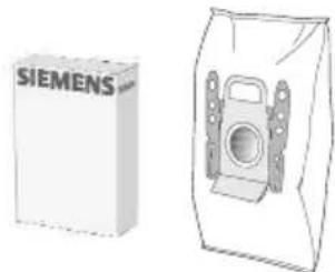 SIEMENS VSZ6GPX2 - Papirfilterpakke - 1