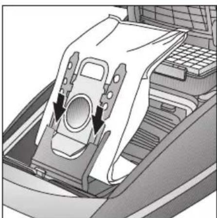 SIEMENS VSZ61260 - Cambio de la bolsa filtrante - 5