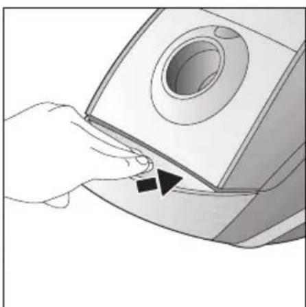 SIEMENS VSZ61260 - Cambio de la bolsa filtrante - 1