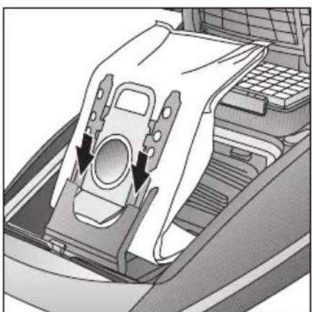 SIEMENS VSZ61260 - Substituição do filtro - 6