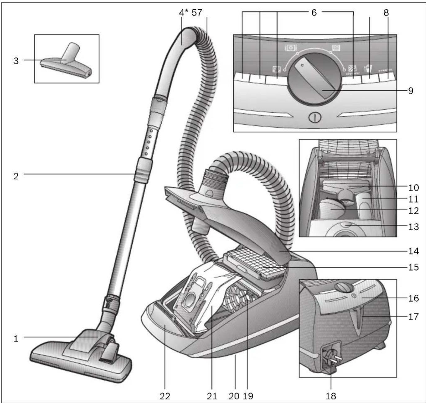 SIEMENS VSZ61260 - Muista - 1