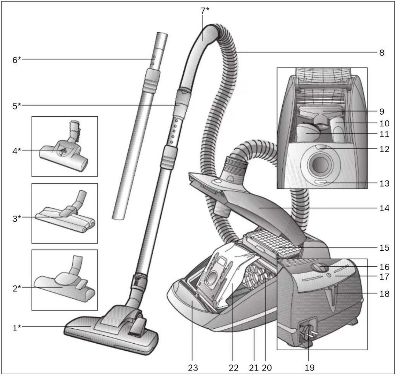 SIEMENS VSZ62512 - Gulvmunnstykke VZ103WD - 1