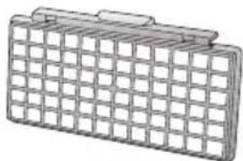 SIEMENS VSZ61240 - HEPA filter (class H12) VZ154HFB - 1