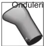 BOSCH Beautixx Curly PHA2300 - Endast PHA 230.: Onduleringsmunstycke - 1
