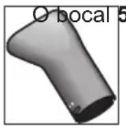 BOSCH Beautixx Curly PHA2300 - Apenas no PHA230.: Bocal de concentração de ar para brushing - 1
